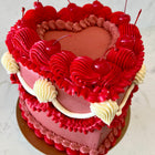 Vintage Heart Cake
