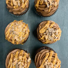 Chocolate Caramel Cupcakes - Qty 6
