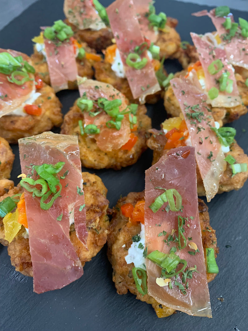 Catering - Cold Appetizers Baby Corn Fritters