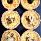 Mushroom Thyme Gruyere Quiche (GF)
