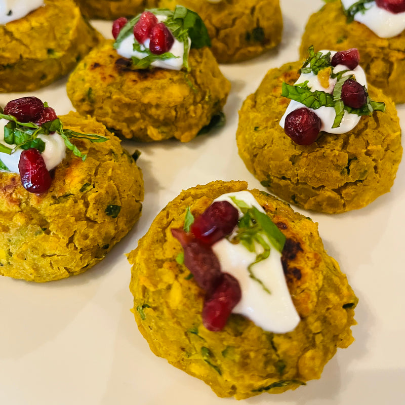 Catering Appetizers - Red Lentil Fritter (GF)