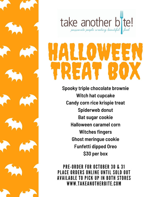 Halloween Treat Box - orders accepted until 4pm Oct 29th, or until sold out