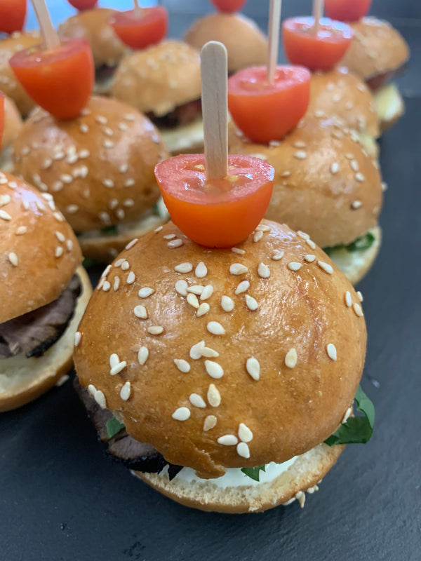 Catering - Hot Appetizers Steak Sliders