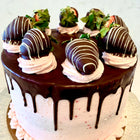 Valentine's Day - Strawberry Chocolate Cake