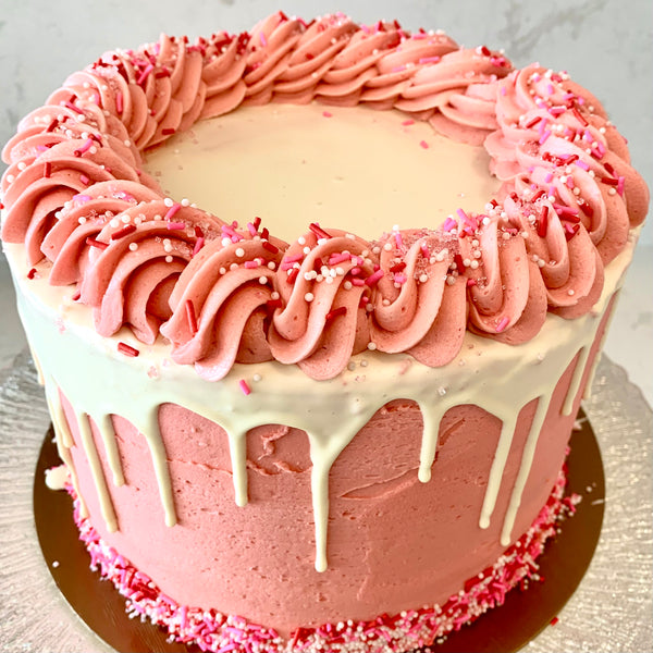 Valentine's Day - Sweetheart Funfetti Cake