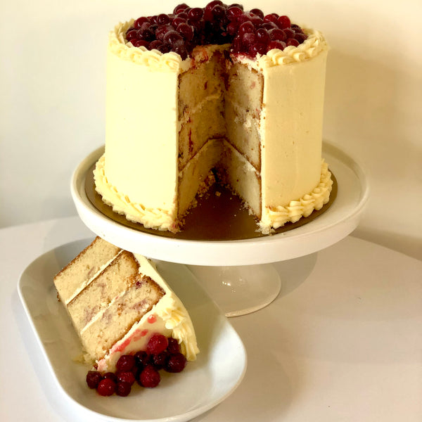 Holiday Cake - Sparkling Cranberry