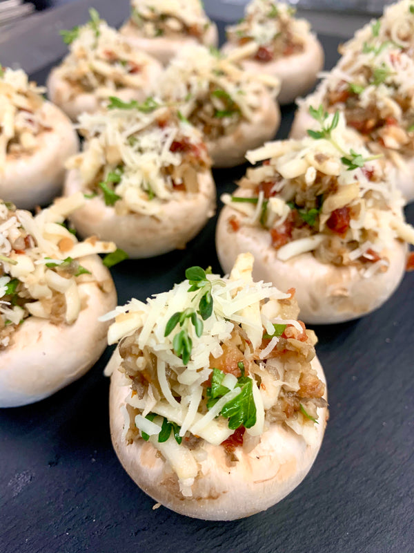 Catering - Hot Appetizers Stuffed Mushrooms